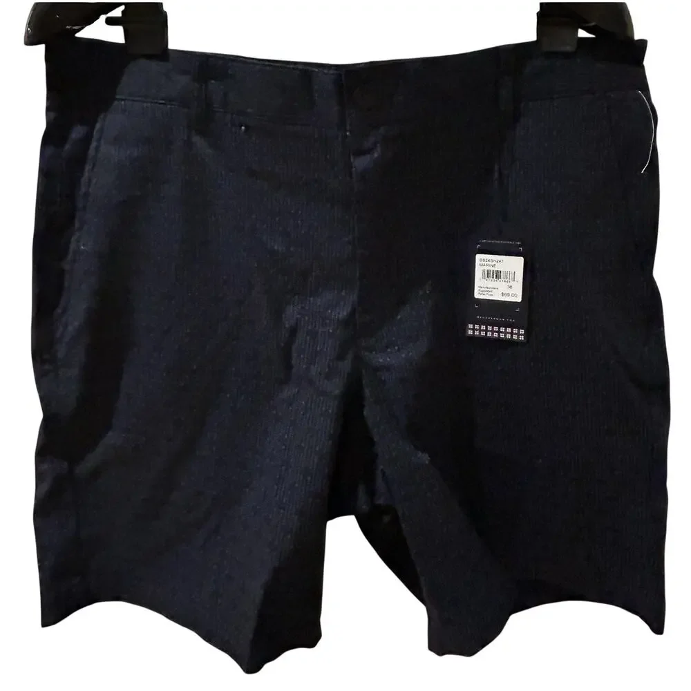NWT Ben Sherman Regular Fit Shorts in Marine Blue size 36